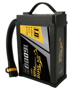 Harris Aerial Tattu Plus 16,000 mAh 12S1P Smart Battery Rack (Pair)